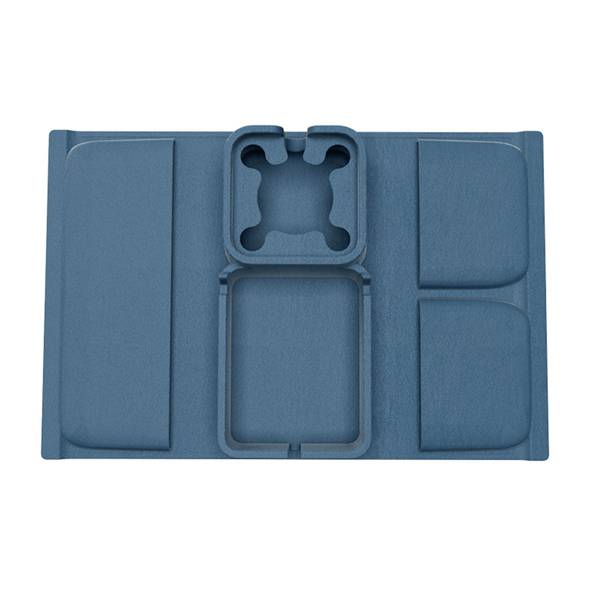 Sofa Armrest Tray Silicone Couch Side Organizer Cup Holder
