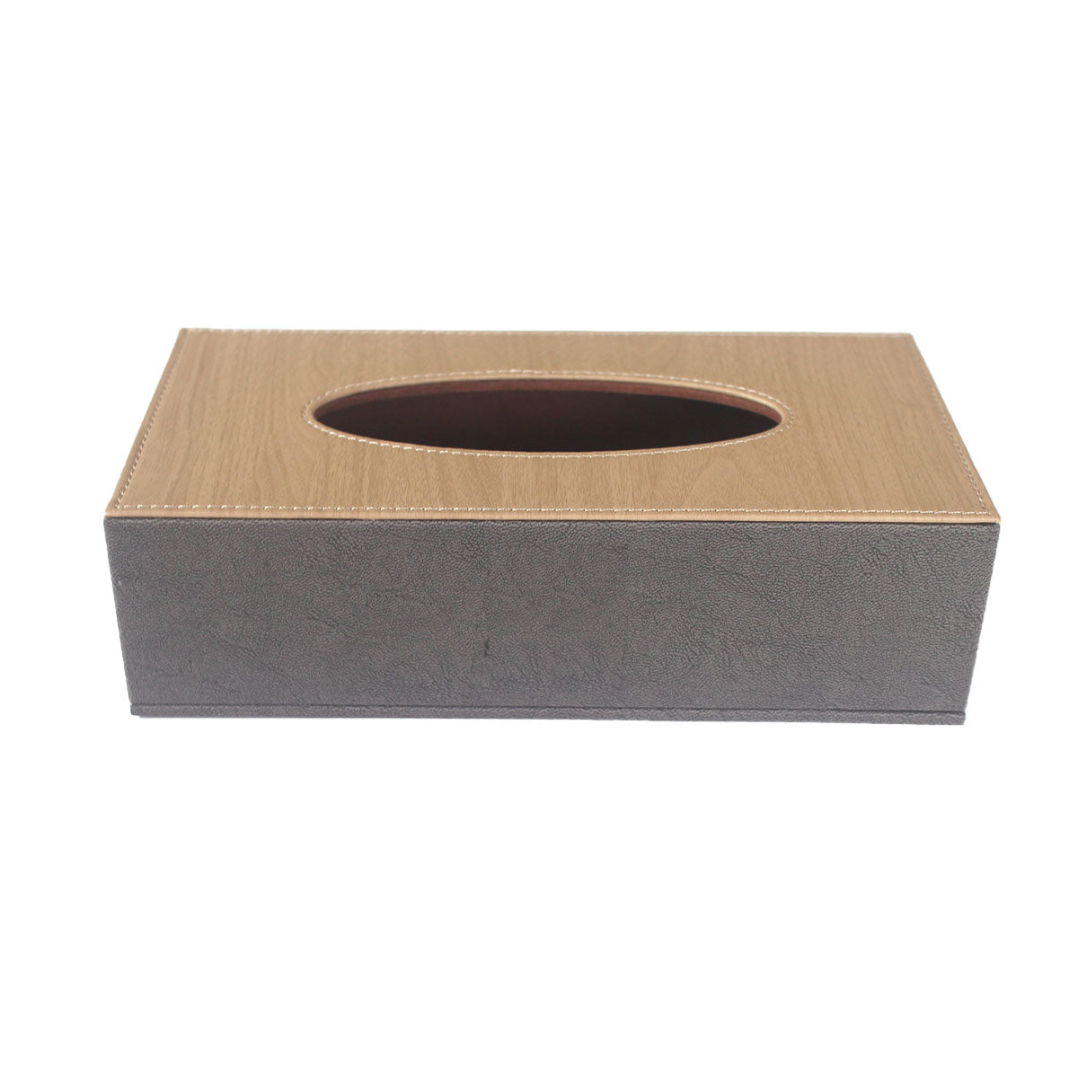 Leather Tissue Box Holder for Hotel Room Home Office