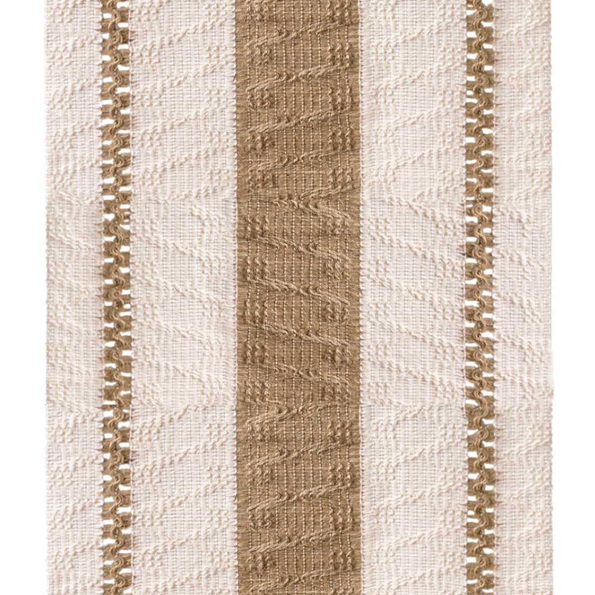 Cotton Linen Table Runner with Knot Tassel Bed End Towel Long Tablecloth Mat AU