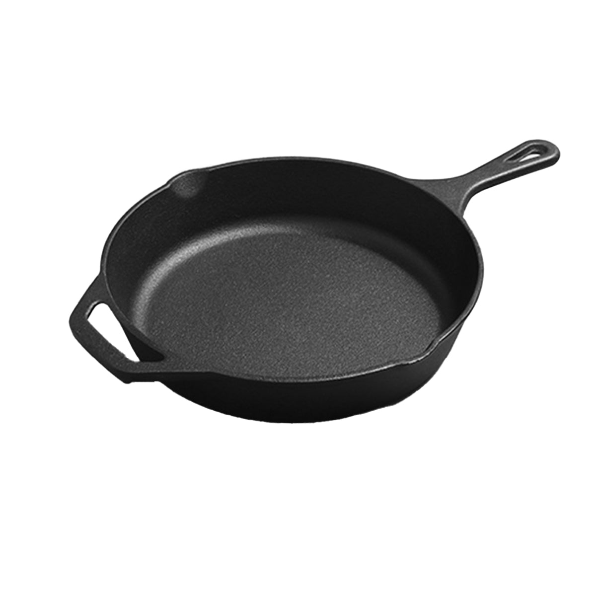 Cast Iron Frying Pan 30cm Skillet with Heat Resistant Handle
