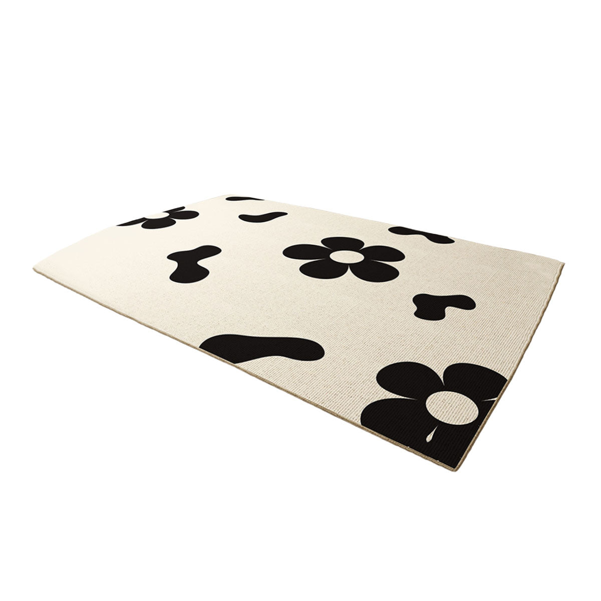 Crystal Velvet Anti Slip Floor Mat Soft Decorative Area Rug