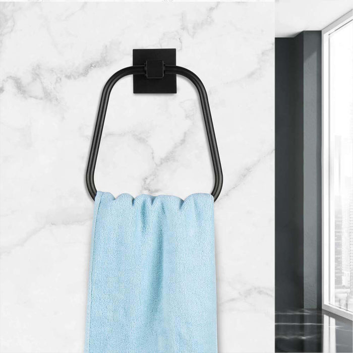 Stainless Steel Towel Ring with Swivel Joint