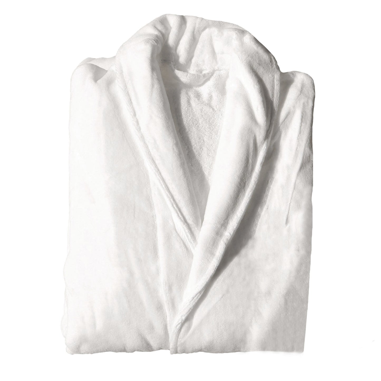 Cotton Kimono Collar Bathrobe Hotel Quality Thick Fleece Towel Embroidered Robe