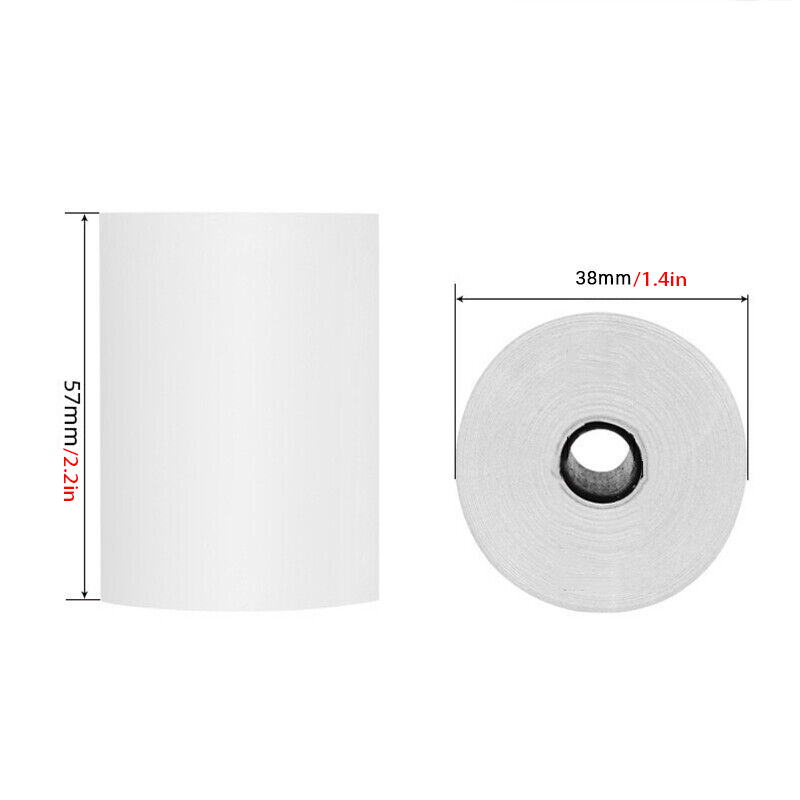 100 Rolls 57x38mm Thermal Paper for EFTPOS Cash Register