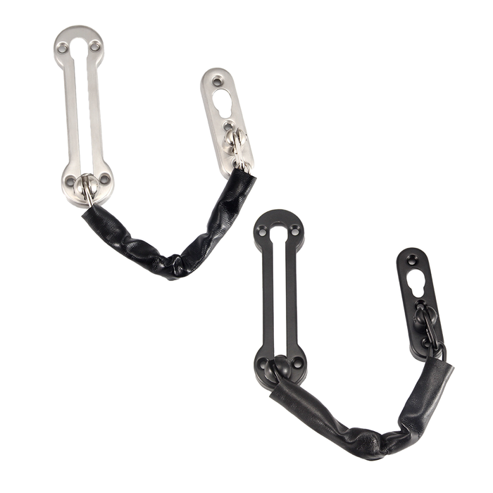Security Door Chain with Protective Sleeve