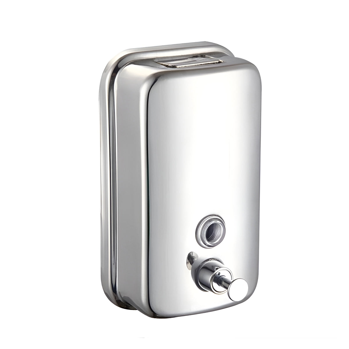 Stainless Steel Wall Mounted Soap Dispenser Hotel Bathroom Sanitizer Bottle AU