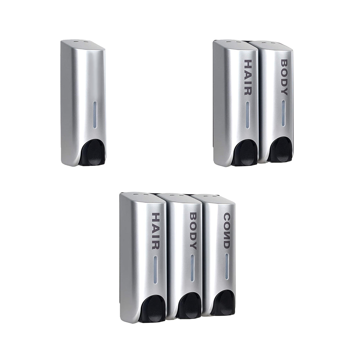 Wall Mounted Soap Dispenser with Push Button