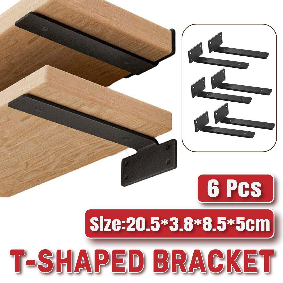 6 Pcs 8 Inch Floating Shelf Support Brackets – Product View 12