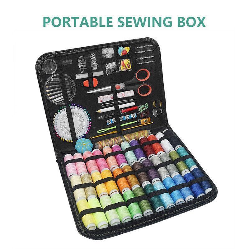 183 Pcs Portable Sewing Kit for Guest Room Repairs – Product View 12