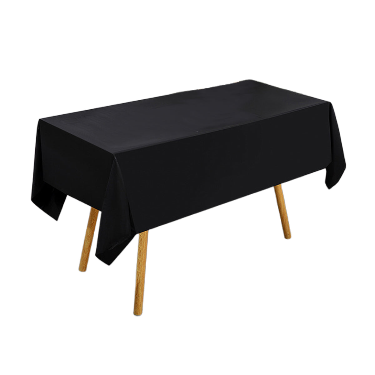 10pcs PEVA Rectangle Tablecloths Solid Colour Waterproof Party Table Covers AU