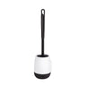 Wall Mounted Silicone Toilet Brush for Hotels — Black