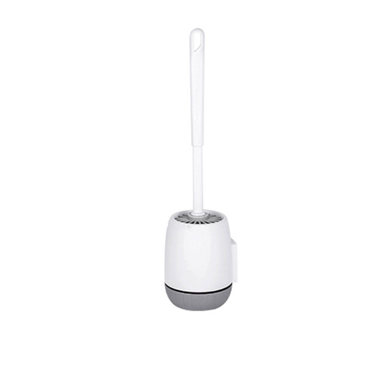 Wall Mounted Silicone Toilet Brush No Dead Cleaning Brush for Bathroom Household