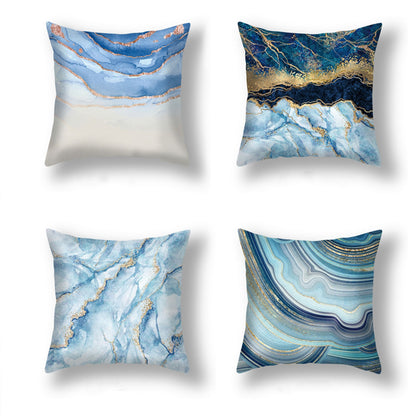 New 4PCS Home Printed Pillow Cases Decorative Cushion Covers Sofa Pillow Covers