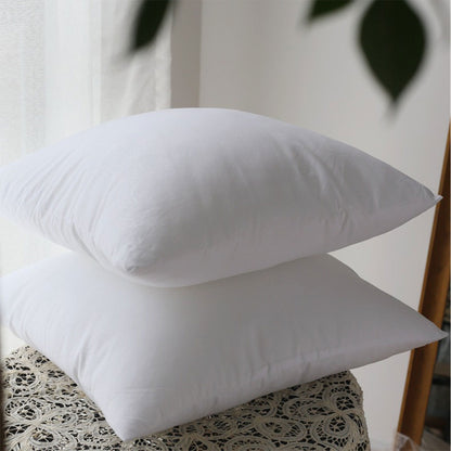 White Hotel Cotton Pillow Core with Anti-Feather Sanding Cloth