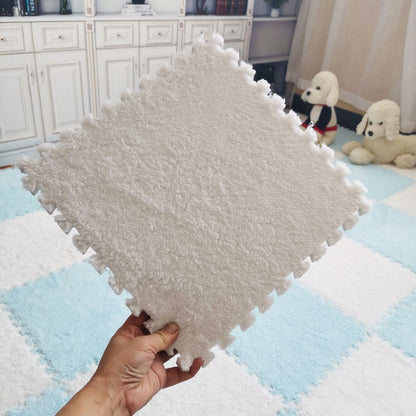 Square Carpet Set 12PCS Interlocking Foam Mats Soft Floor Pad