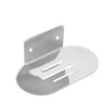 Stainless Steel Soap Dish with Drainage Slots — Screw Mount