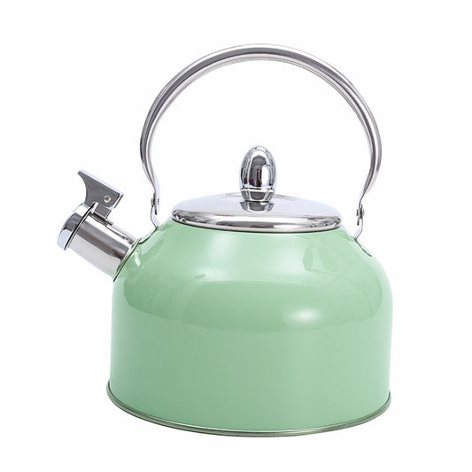 Stainless Steel Kettle 2.5L Household Water Boiler Whistling Teapot
