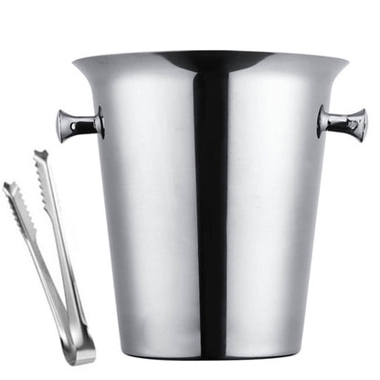 5L Stainless Steel Ice Bucket for Champagne Wine and Bar