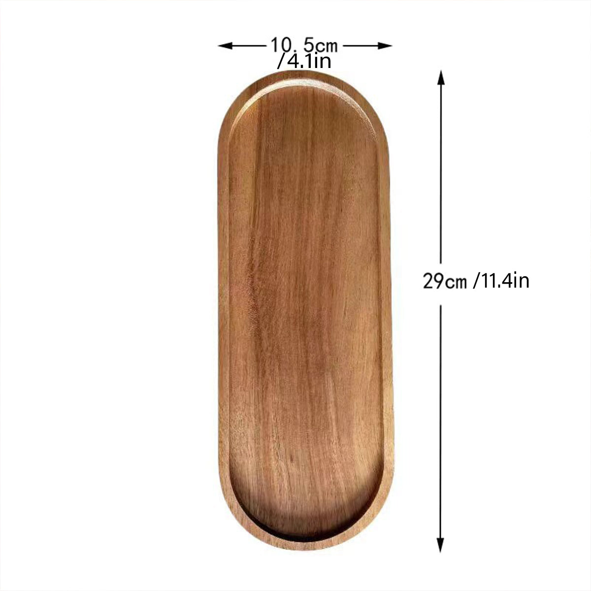 8pcs Wooden Cake Tray Home Serving Tray for Treats Snacks and Desserts Use AU