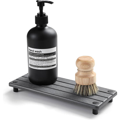 Diatomaceous Earth Bathroom Sink Drain Mat Absorbent Rack
