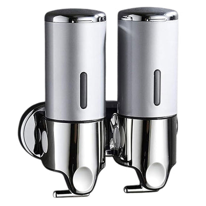 Lever Soap Dispenser Manual Push Shower Gel Hotel Bathroom Use