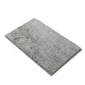 Chenille Bath Mat with 80x50cm Dimensions — Light Grey