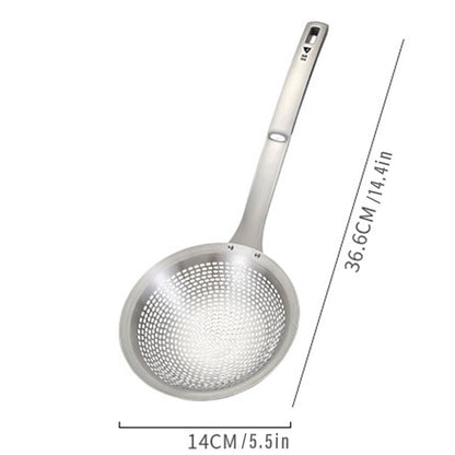 Stainless Steel Colander Spoon Strainer for Pasta Rice and Vegetables
