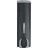 350ml Wall Soap Dispenser with Viewing Window — Black / Single Chamber