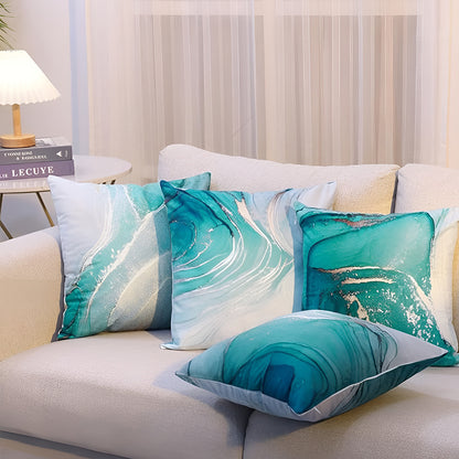 New 4PCS Home Printed Pillow Cases Decorative Cushion Covers Sofa Pillow Covers