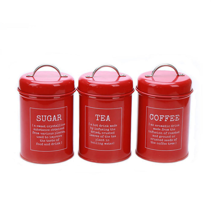 3 Pcs Airtight Sealed Jars for Food Storage