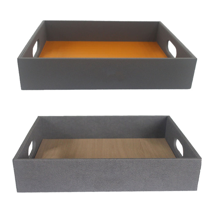 Shoe Storage Tray with Two Carrying Handles