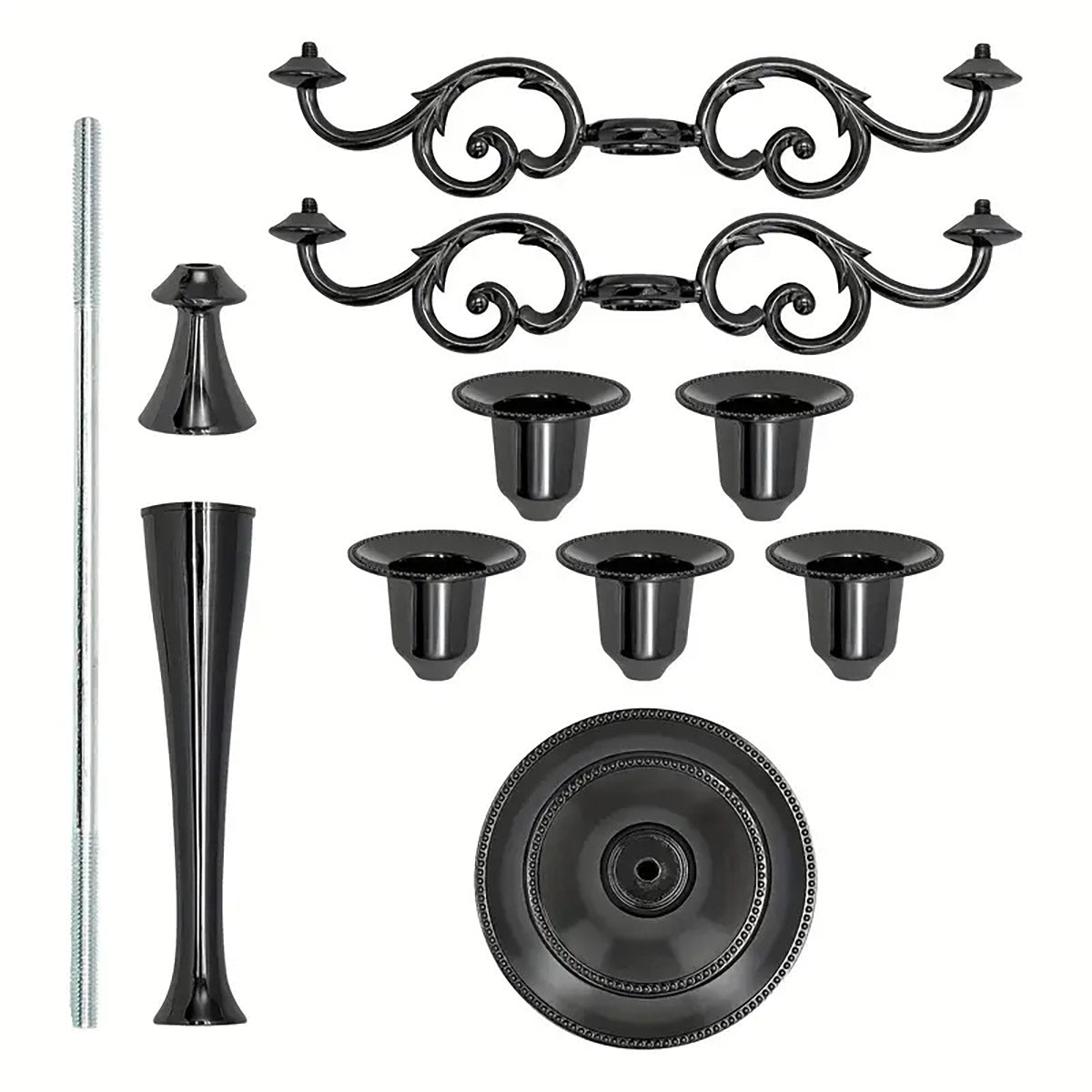 3/5 Arms Alloy Candle Holder Stand Candlesticks Candelabra Wedding Home Decor AU