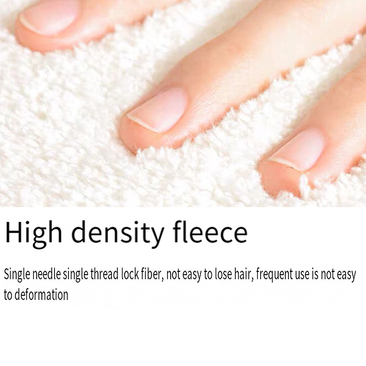 Irregular Fried Egg Shape Floor Mat Soft Imitation Wool Rug
