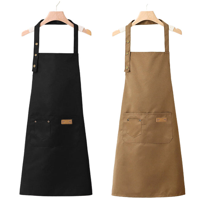 Adjustable Work Apron with Neck and Waist Tie