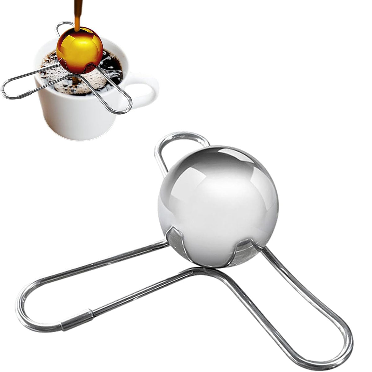 Reusable Stainless Steel Drink Chiller Ball – Product View 16