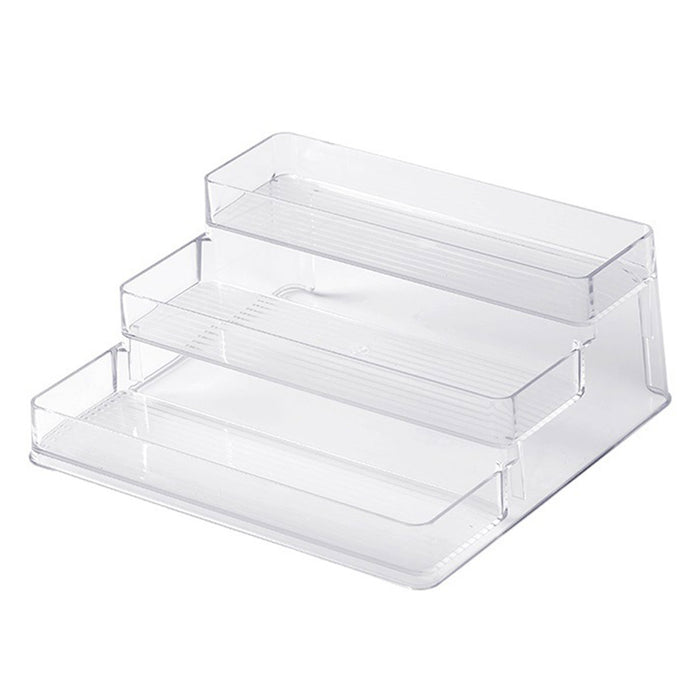 Clear Countertop Organiser with Three Tiers