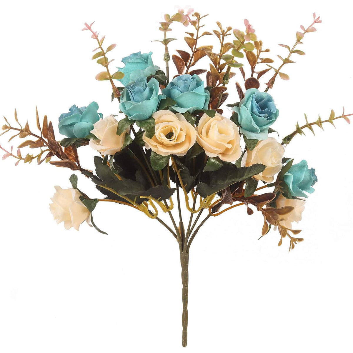 4pcs Artificial Flowers Floral Arrangement for Living Room Decor