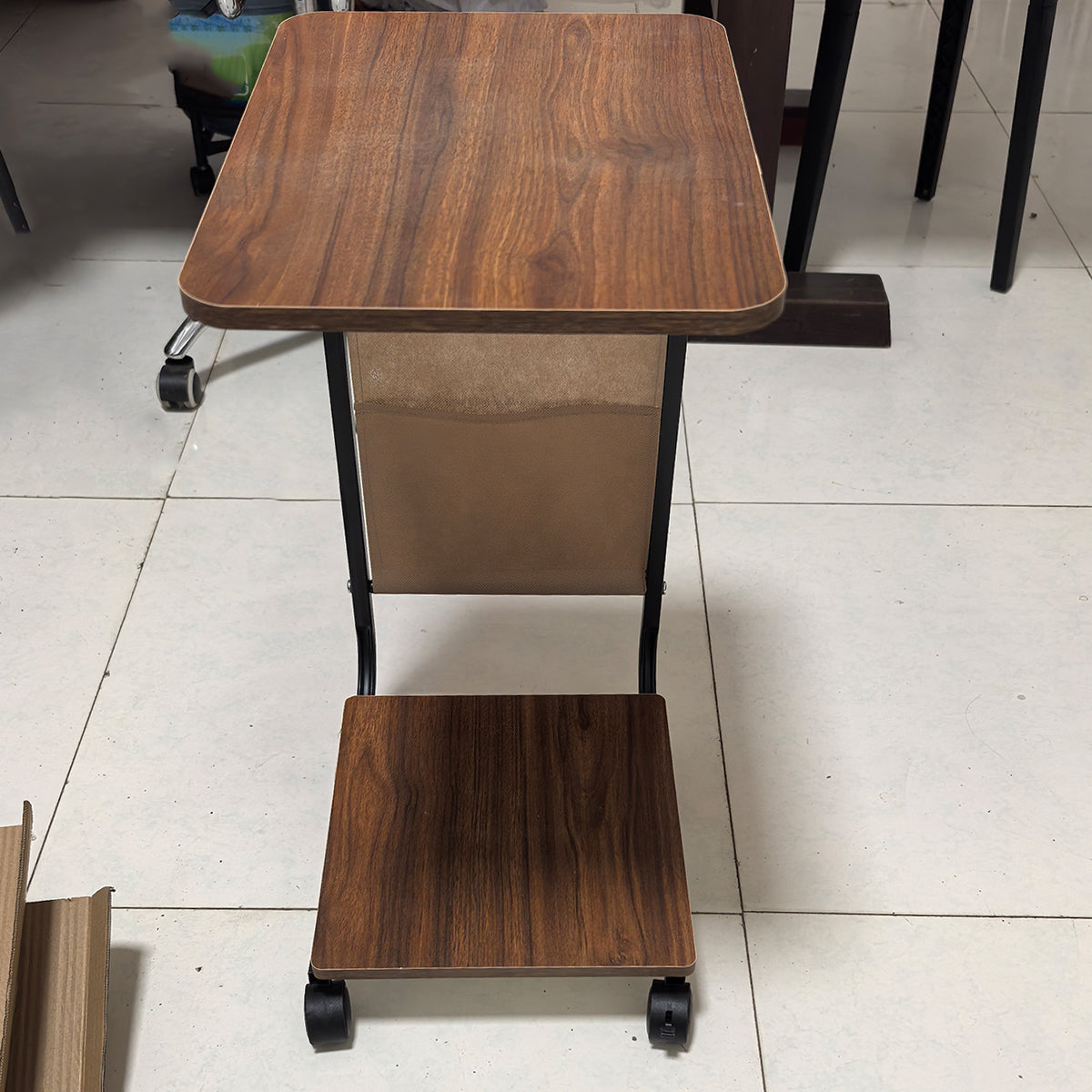 Wooden Metal Frame Coffee Table Side End Tables Laptop Desk Bedside Sofa Table