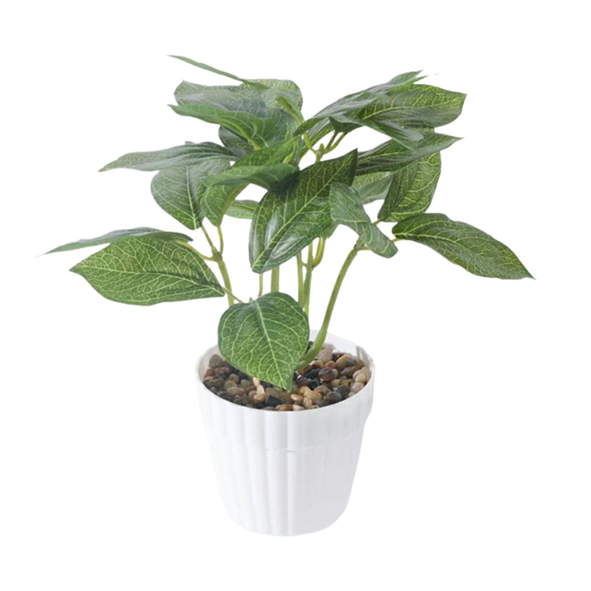 Artificial Small Potted Plant Decoration Faux Bonsai Greenery Indoor Home Decor