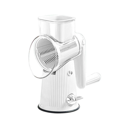 Multifunctional Vegetable Cutter Drum Slicer Kitchen Hand Cranked Grater Tool