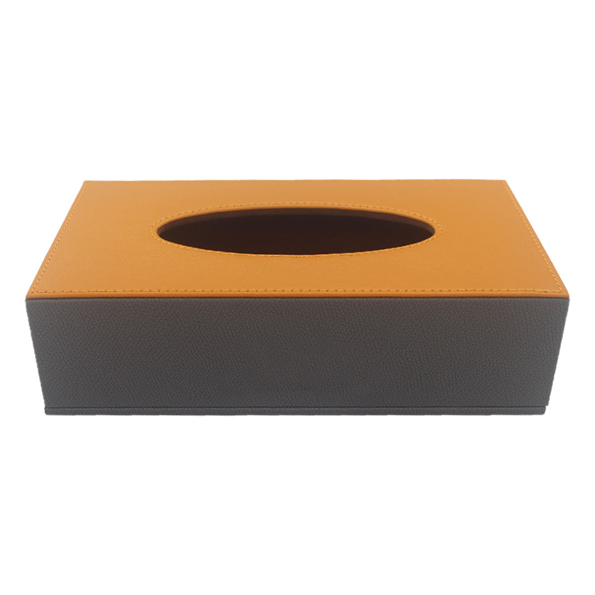 Leather Tissue Box Holder for Hotel Room Home Office