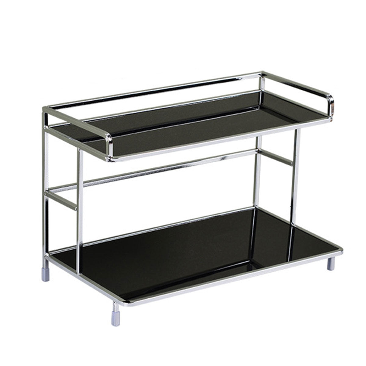 Kitchen Bathroom Desktop Storage Rack Water Cup Holder Cosmetic Iron Shelf  AU