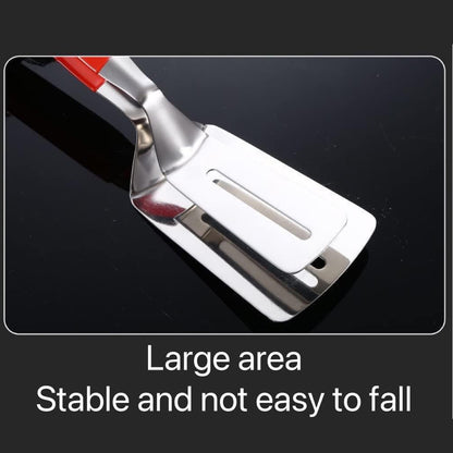 4pcs Stainless Steel Steak Tongs Frying Spatula Kitchen Tool Set