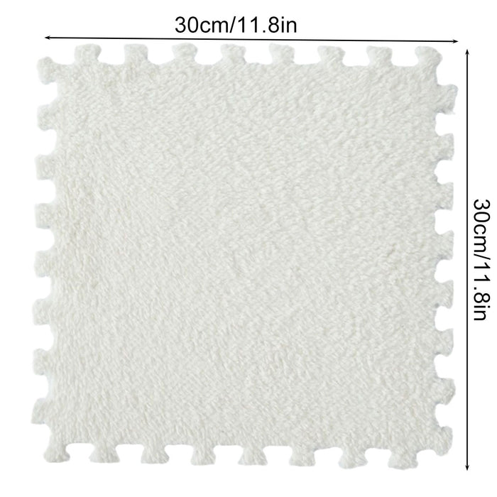 12 Pcs Foam Tiles with Interlocking Edges