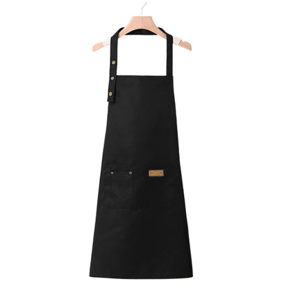 Adjustable Work Apron Neck Strap Waist Tie Kitchen Cooking Bib Apron Men Women