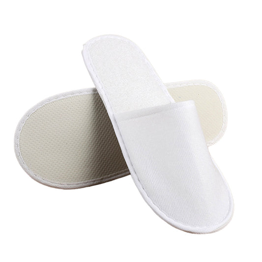20 Pairs Disposable Hotel Slippers Thickened Non-Slip