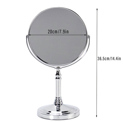 Desktop Vanity Mirror 5x Magnifying 360 Rotating for Makeup