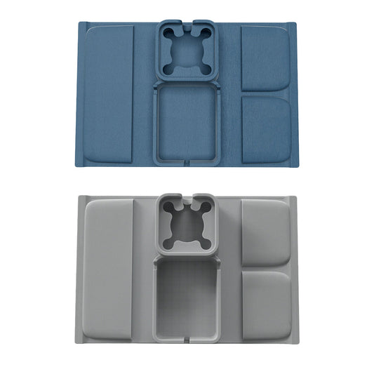 Sofa Armrest Tray Silicone Couch Side Organizer Cup Holder