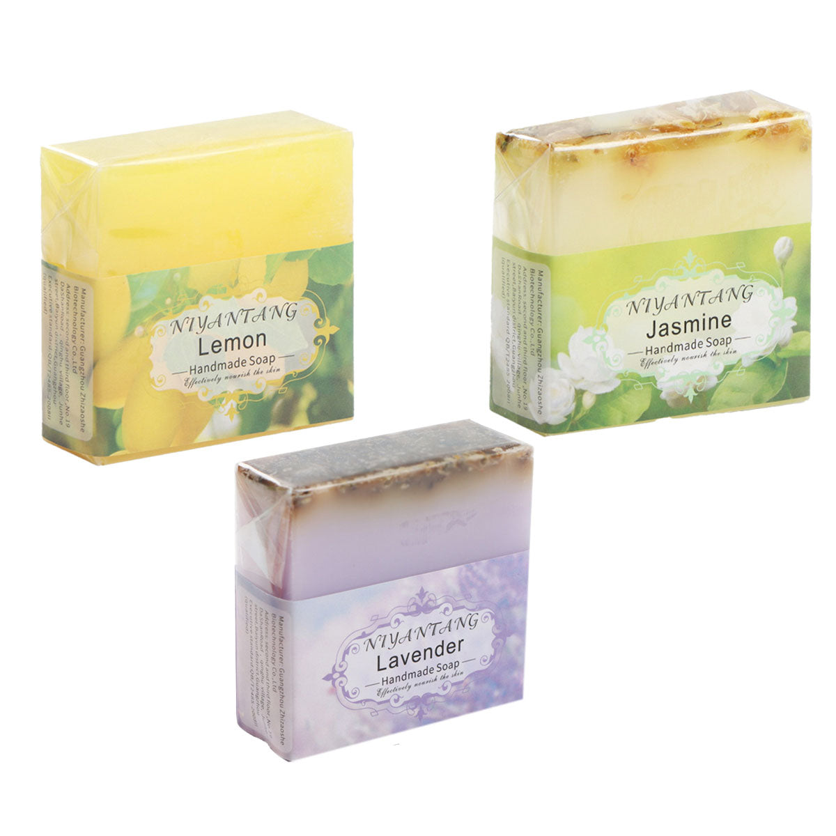 5 Pcs Botanical Soap Bars in 3 Scent Options