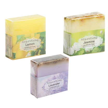 5 Pcs Botanical Soap Bars in 3 Scent Options